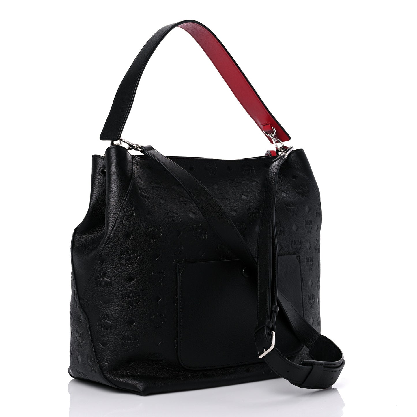 Calfskin Ottomar Large Klara Hobo Black
