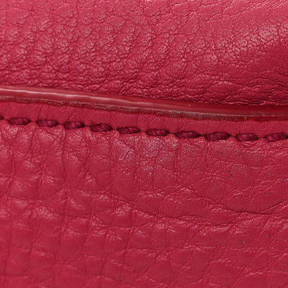 Prada Vitello Daino Shopping Tote Peonia 11 of 12