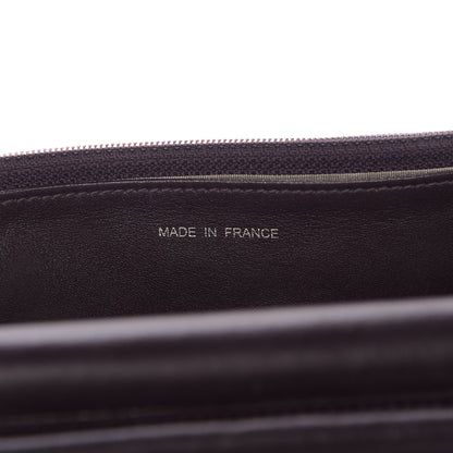 Chanel Caviar Sevruga Wallet On Chain WOC Plum 9 of 10