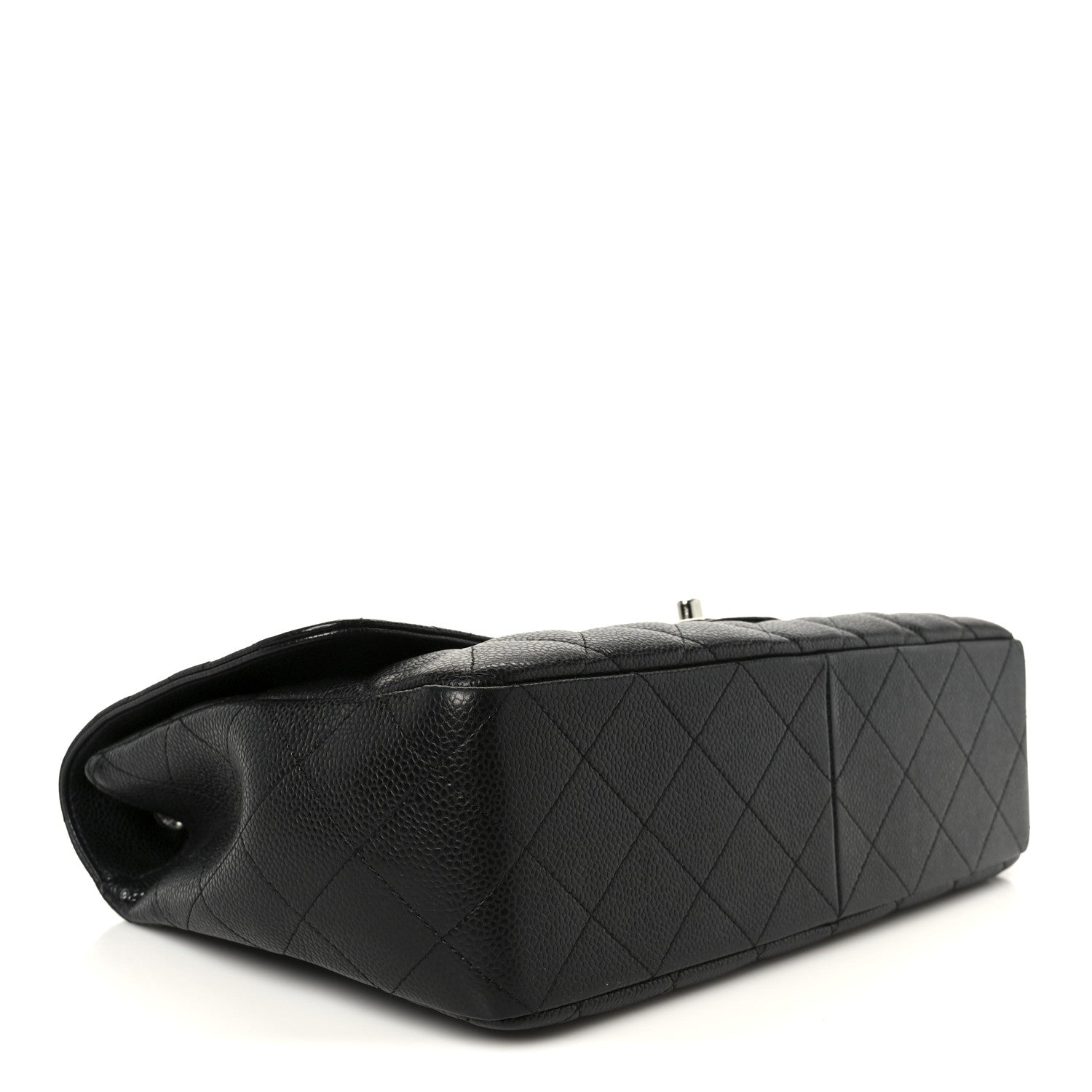 Chanel Caviar Quilted Jumbo Double Flap Black 4 of 11