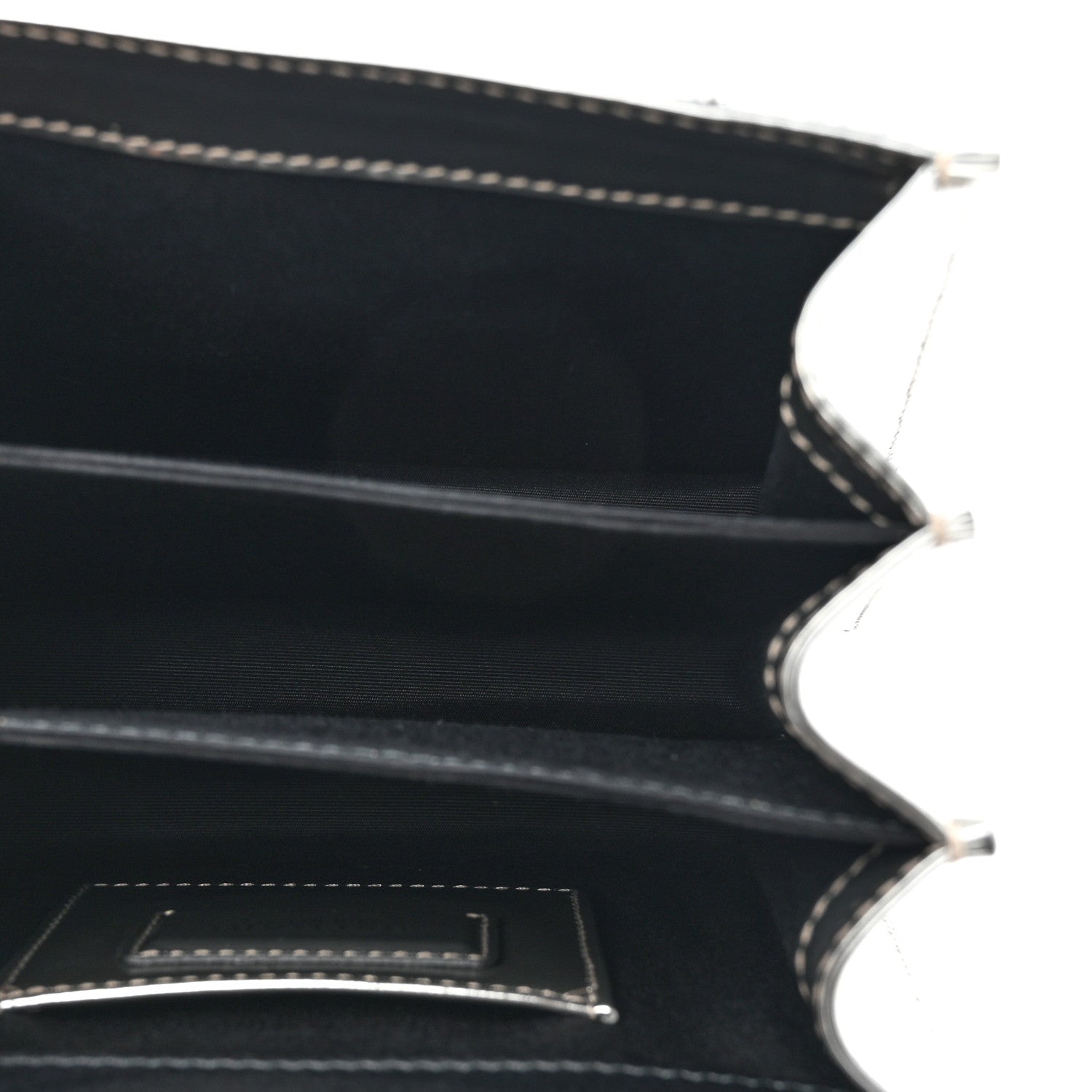 Bulgari Metallic Calfskin Serpenti Forever Top Handle Silver 6 of 19