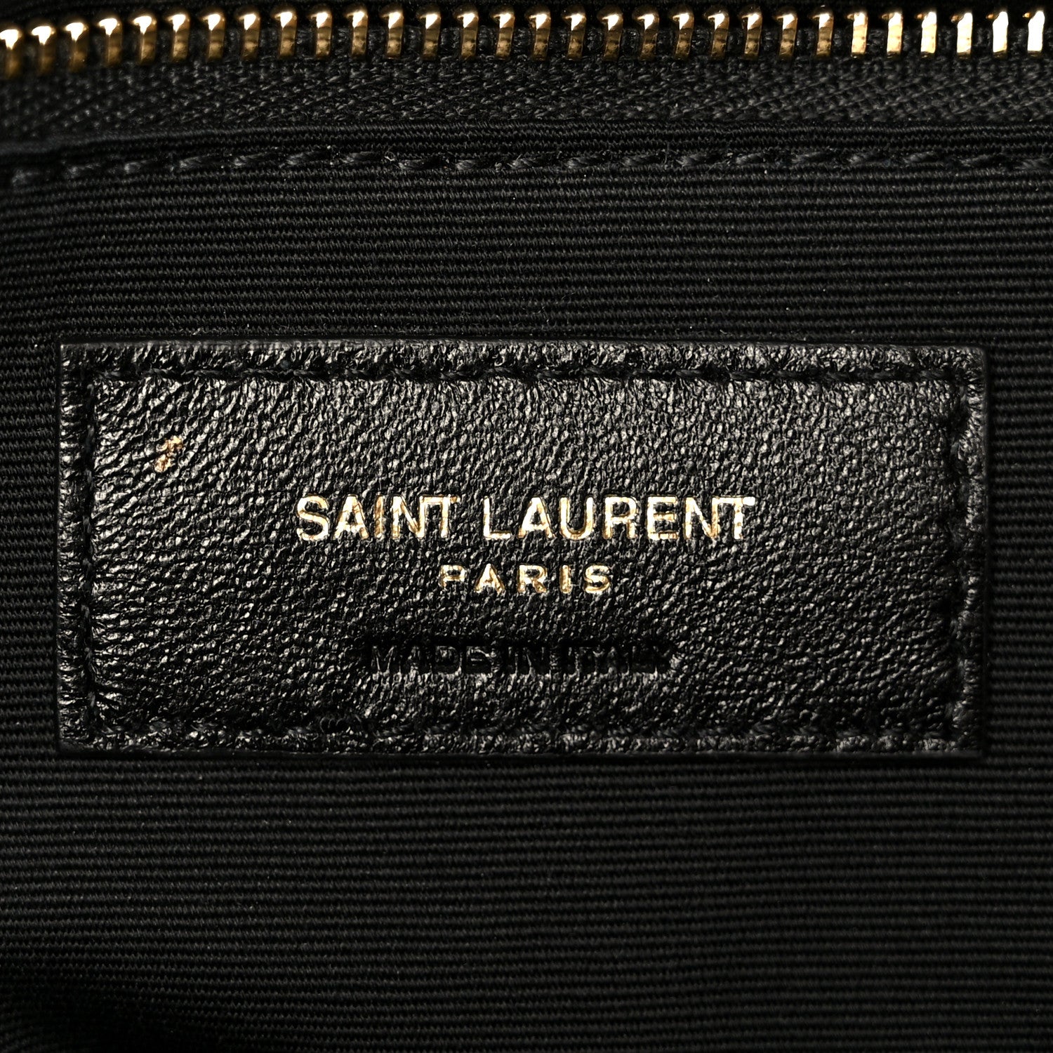 Saint Laurent Grained Lambskin Monogram Large Niki Chain Satchel Dark Cork 6 of 11