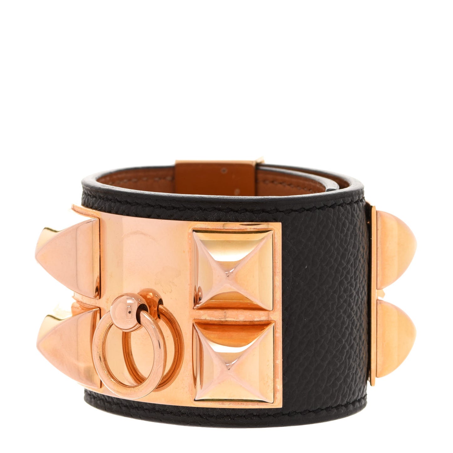 Epsom Collier de Chien CDC Bracelet XS Black