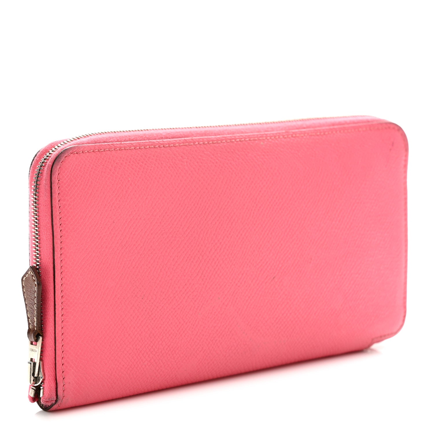 Hermes Epsom Silk'In Wallet Rose Azalee 3 of 8