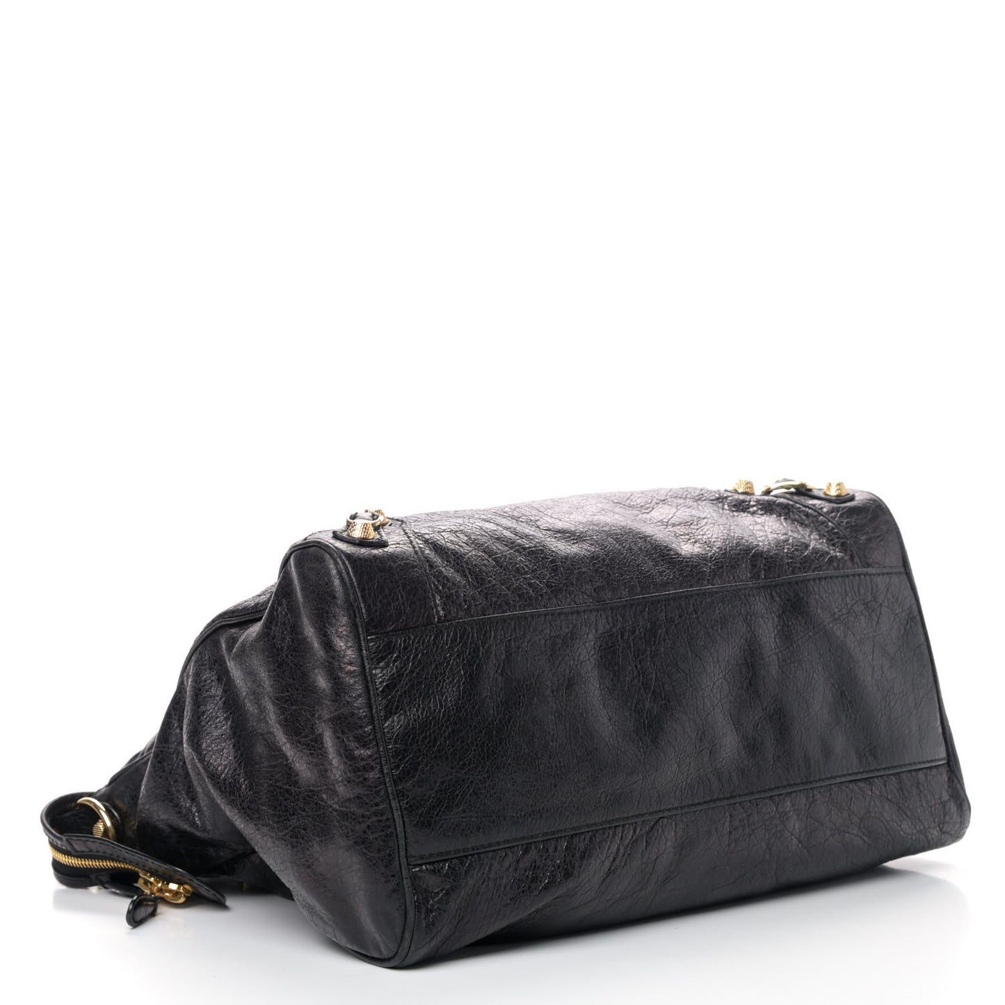 Agneau Giant 12 Gold Hardware Velo Black