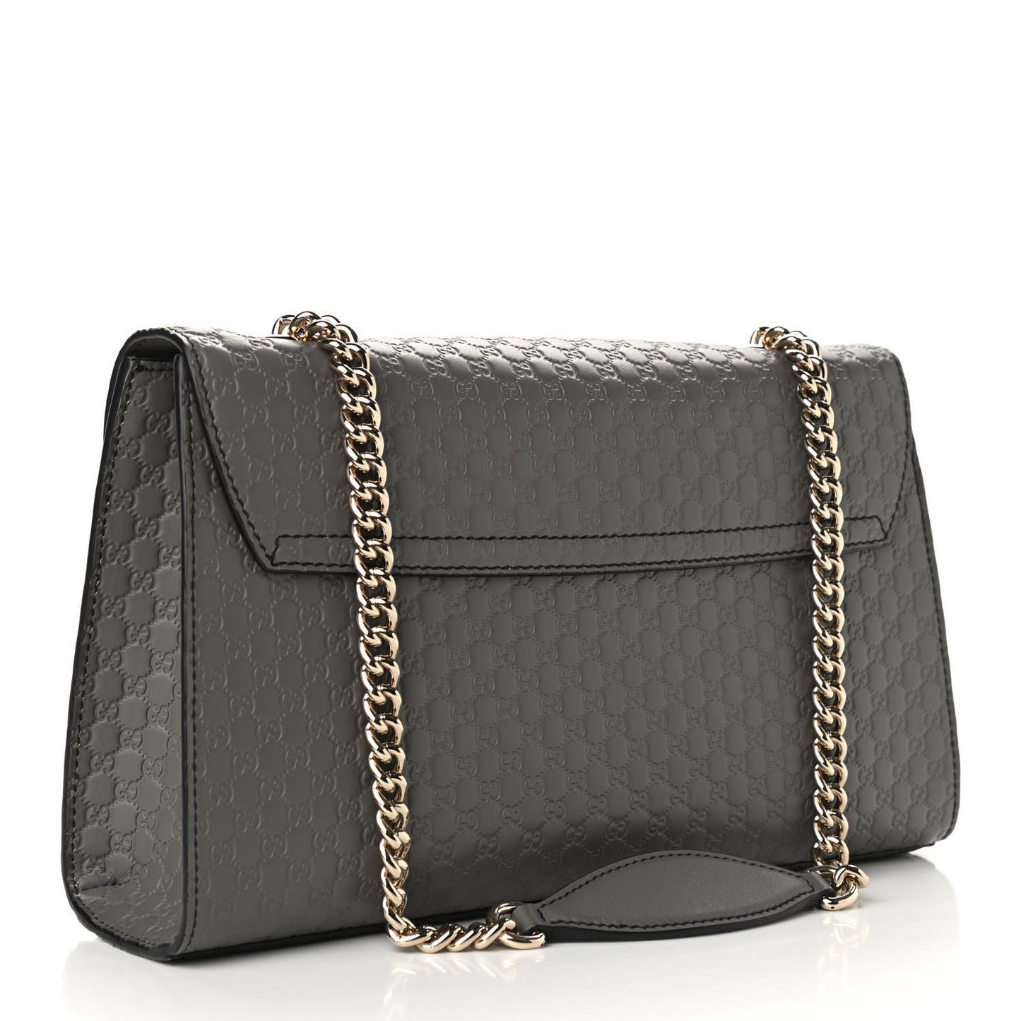 Soft Microguccissima Medium Emily Chain Shoulder Bag Loess