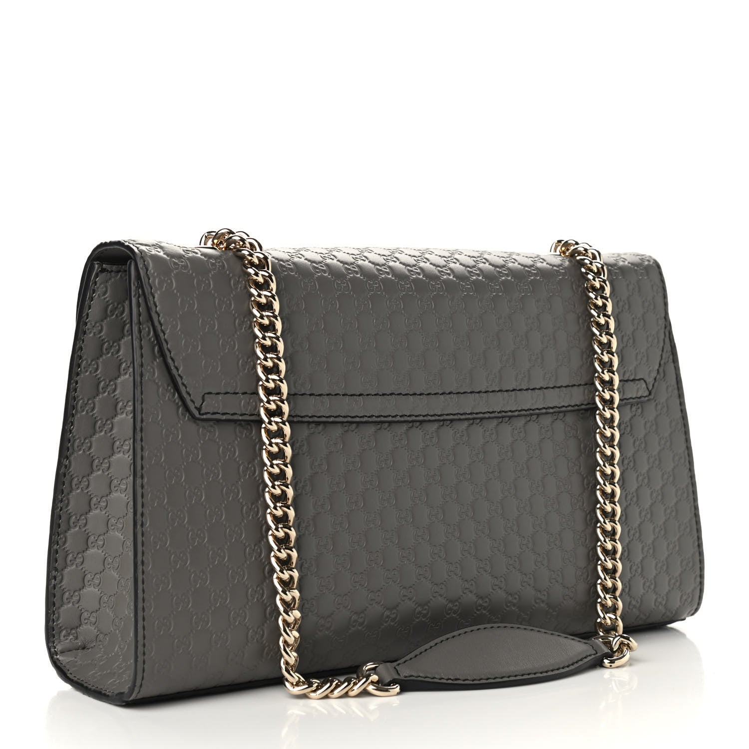 Gucci Soft Microguccissima Medium Emily Chain Shoulder Bag Loess 3 of 12