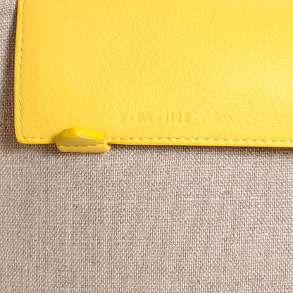 Celine Calfskin Medium Horizontal Cabas Phantom Sun Yellow 7 of 8