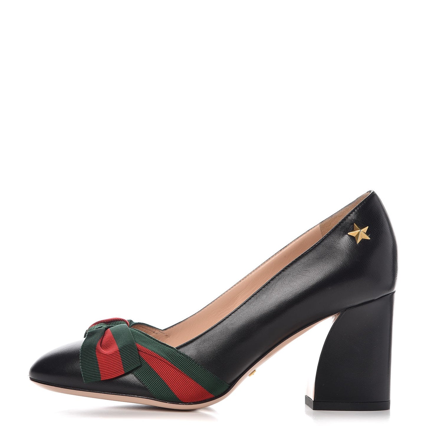 Malaga Kid Web Bow Aline Pumps 35.5 Black