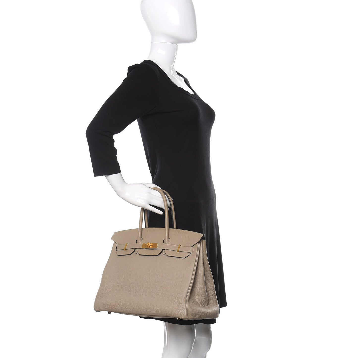 Togo Horseshoe Birkin 35 Gris Tourterelle Ardoise