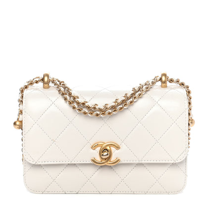 Chanel Calfskin Quilted Mini Perfect Fit Flap White 1 of 9