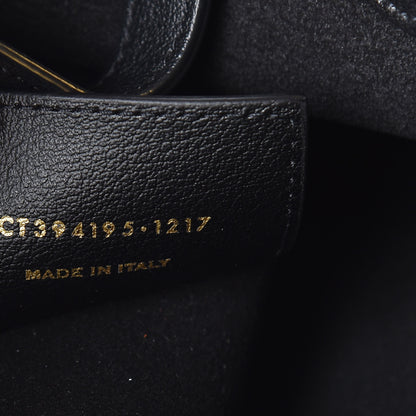 Saint Laurent Calfskin Large Shopping Tote Black 8 of 11