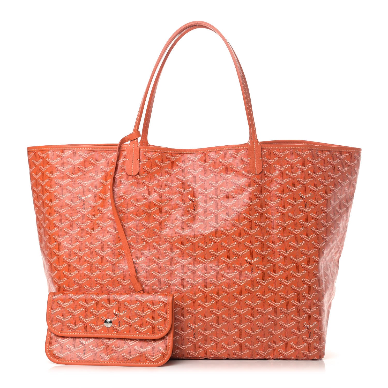 Goyard Goyardine Saint Louis GM Orange 1 of 5