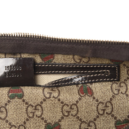 Gucci GG Plus Monogram Hearts Medium Joy Boston Dark Brown 18 of 19