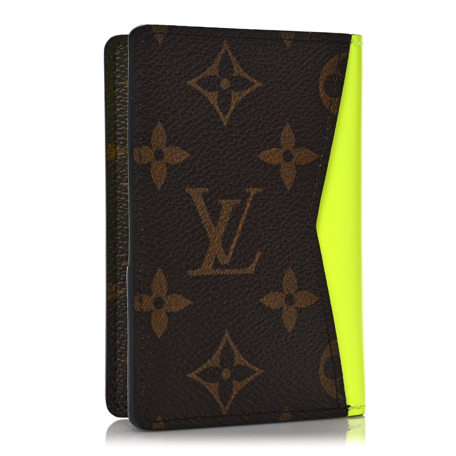 Louis Vuitton Monogram Pocket Organizer NM Yellow 3 of 8