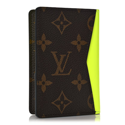 Louis Vuitton Monogram Pocket Organizer NM Yellow 3 of 8