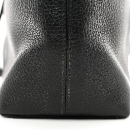 Valentino Garavani Grained Calfskin Small Rockstud Shoulder Tote Black 11 of 11