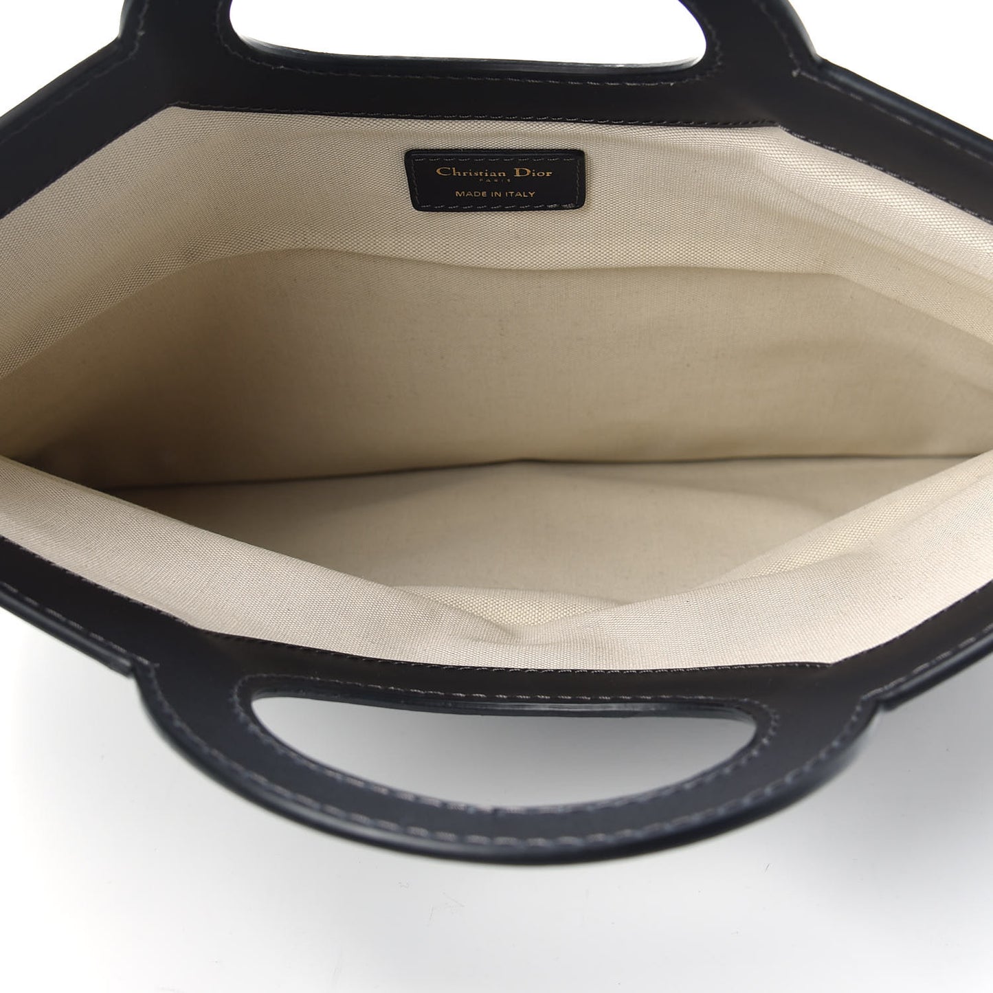 Oblique Fold Over Clutch Blue