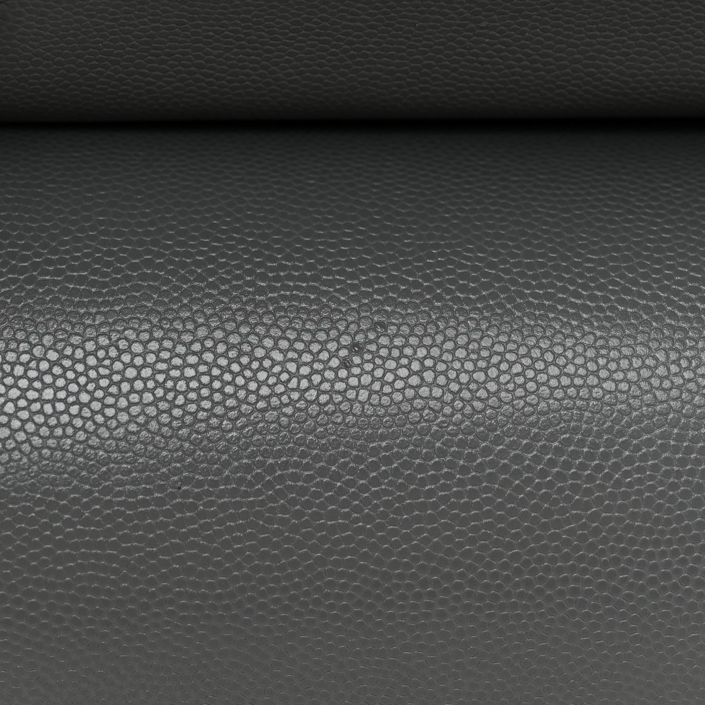 Caviar Quilted Jumbo Double Flap Grey