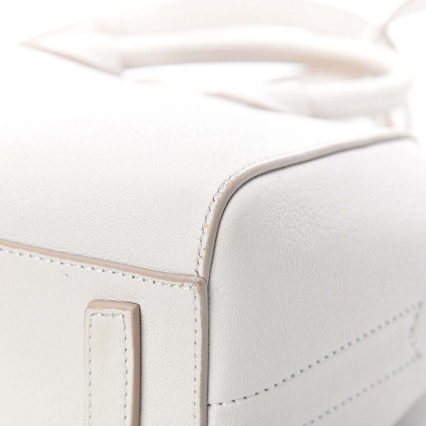 Sugar Goatskin Mini Antigona White