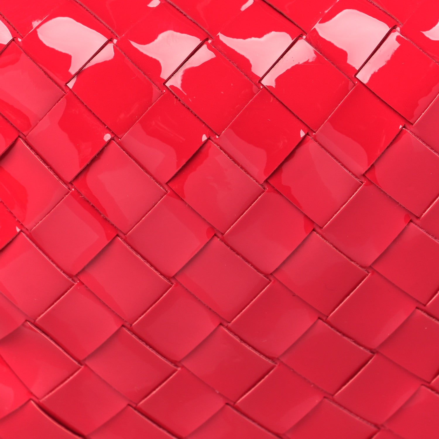 Bottega Veneta Patent Nappa Intrecciato Mini Jodie Candy Stripe 8 of 11