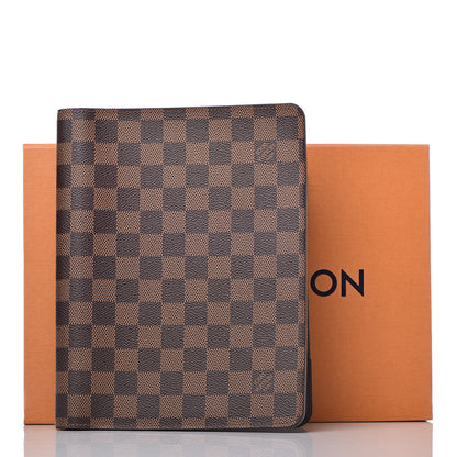 Louis Vuitton Damier Ebene Desk Agenda Cover 9 of 9