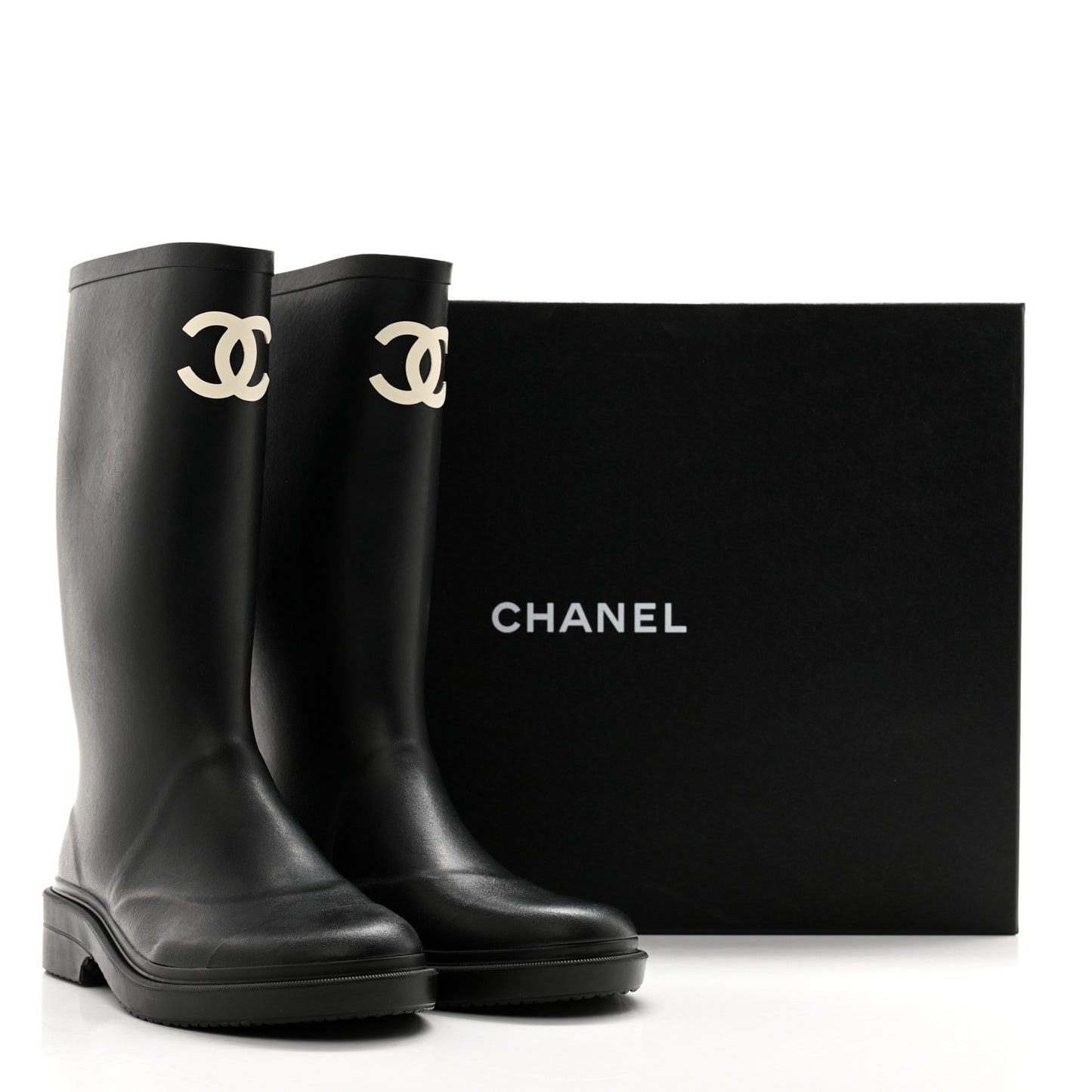 Caoutchouk CC High Boots 39 Black