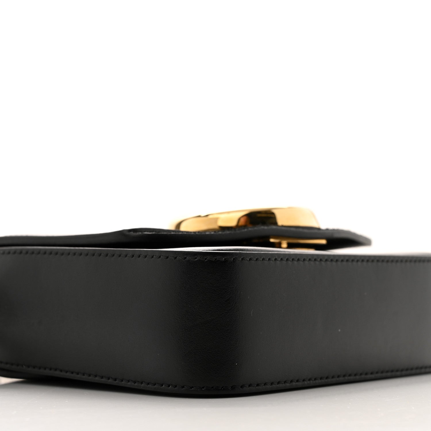 Chloe Shiny Calfskin Suede Mini C Double Carry Black 9 of 11