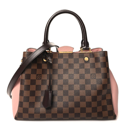 Louis Vuitton Damier Ebene Cuir Taurillon Brittany Magnolia 1 of 9