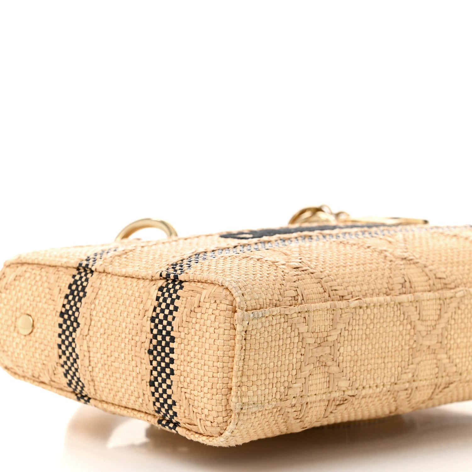 Christian Dior Raffia Medium Lady D-Joy Natural 1659333 – FASHIONPHILE