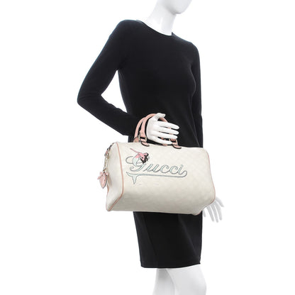 Gucci GG Plus Monogram Mermaid Medium Joy Boston Off White 2 of 17