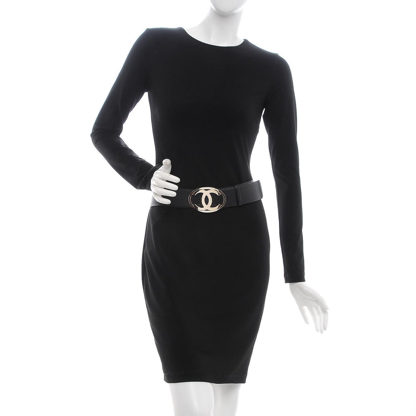 Calfskin CC Belt 80 32 Black