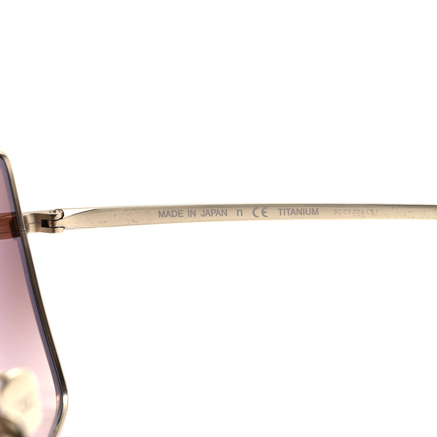 Chanel Metal Butterfly Sunglasses 4263-T Gold Pink 7 of 8