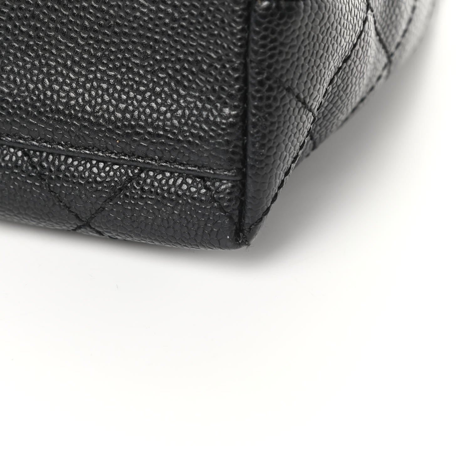Chanel Caviar Quilted Jumbo Kelly Flap Black 11 of 11