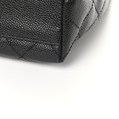 Chanel Caviar Quilted Jumbo Kelly Flap Black 11 of 11