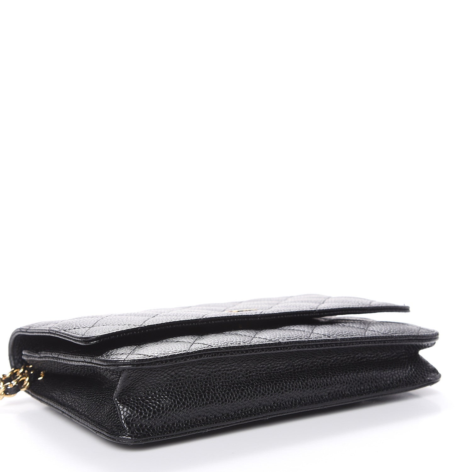 Chanel Caviar Quilted Wallet On Chain WOC Black 4 of 15