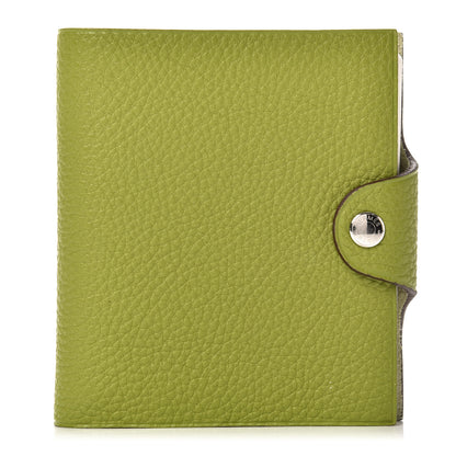 Hermes Togo Ulysse Mini Notebook Cover Vert Anis 1 of 8