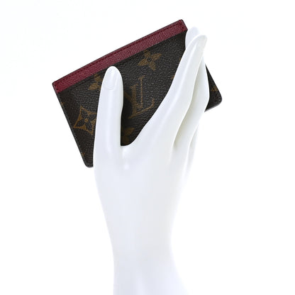 Louis Vuitton Monogram Card Holder Fuchsia 2 of 6