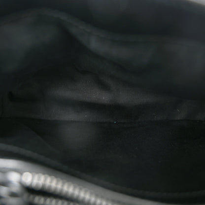 Saint Laurent Calfskin Y Quilted Monogram Monochrome Small Loulou Chain Satchel Black 5 of 10