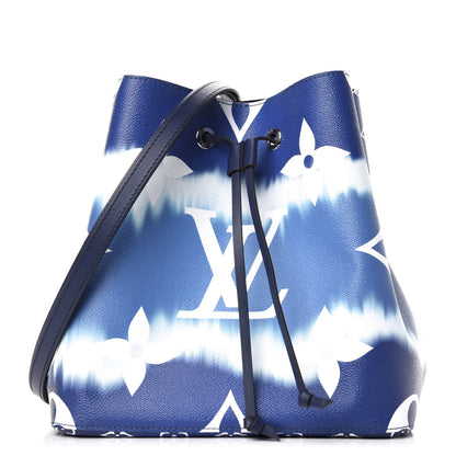 Louis Vuitton Monogram Escale Neonoe MM Blue 1 of 8