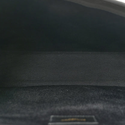 Saint Laurent Grain De Poudre Textured Mixed Matelasse Large Triquilt Monogram Satchel Storm Storm 5 of 11