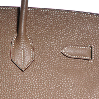 Hermes Togo Birkin 35 Etoupe 5 of 29