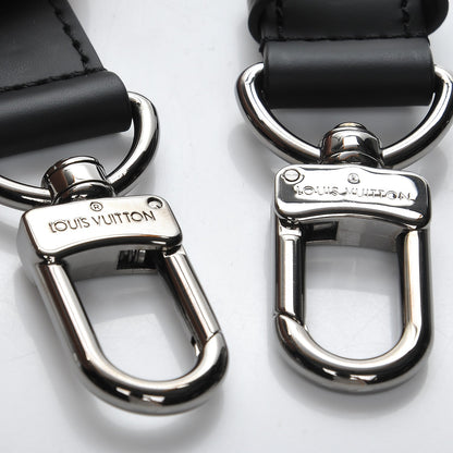 Louis Vuitton Calfskin Keepall Bandouliere Adjustable Shoulder Strap Black 3 of 4