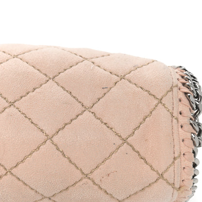 Stella McCartney Shaggy Deer Quilted Mini Falabella Tote Powder 13 of 15