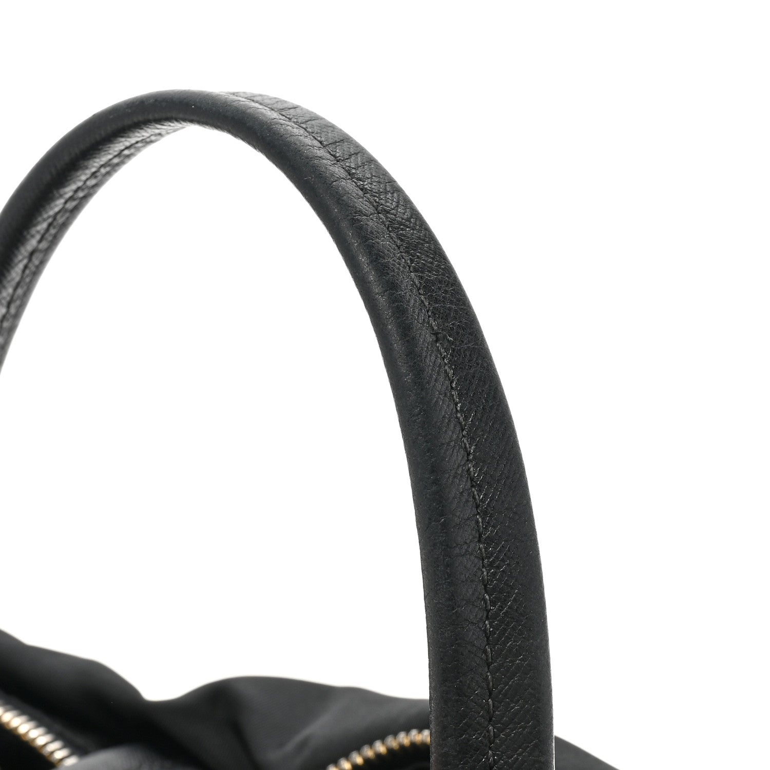 Prada Tessuto Nylon Saffiano Shopping Tote Black 13 of 13