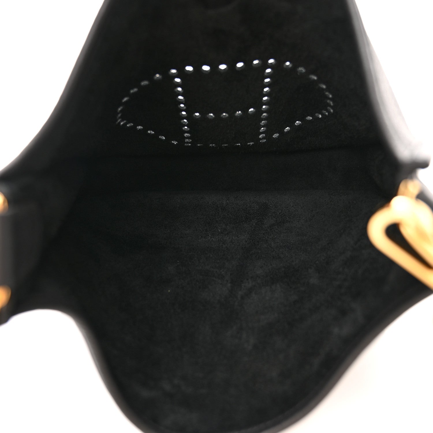 Hermes Taurillon Clemence Evelyne III PM Black 9 of 10