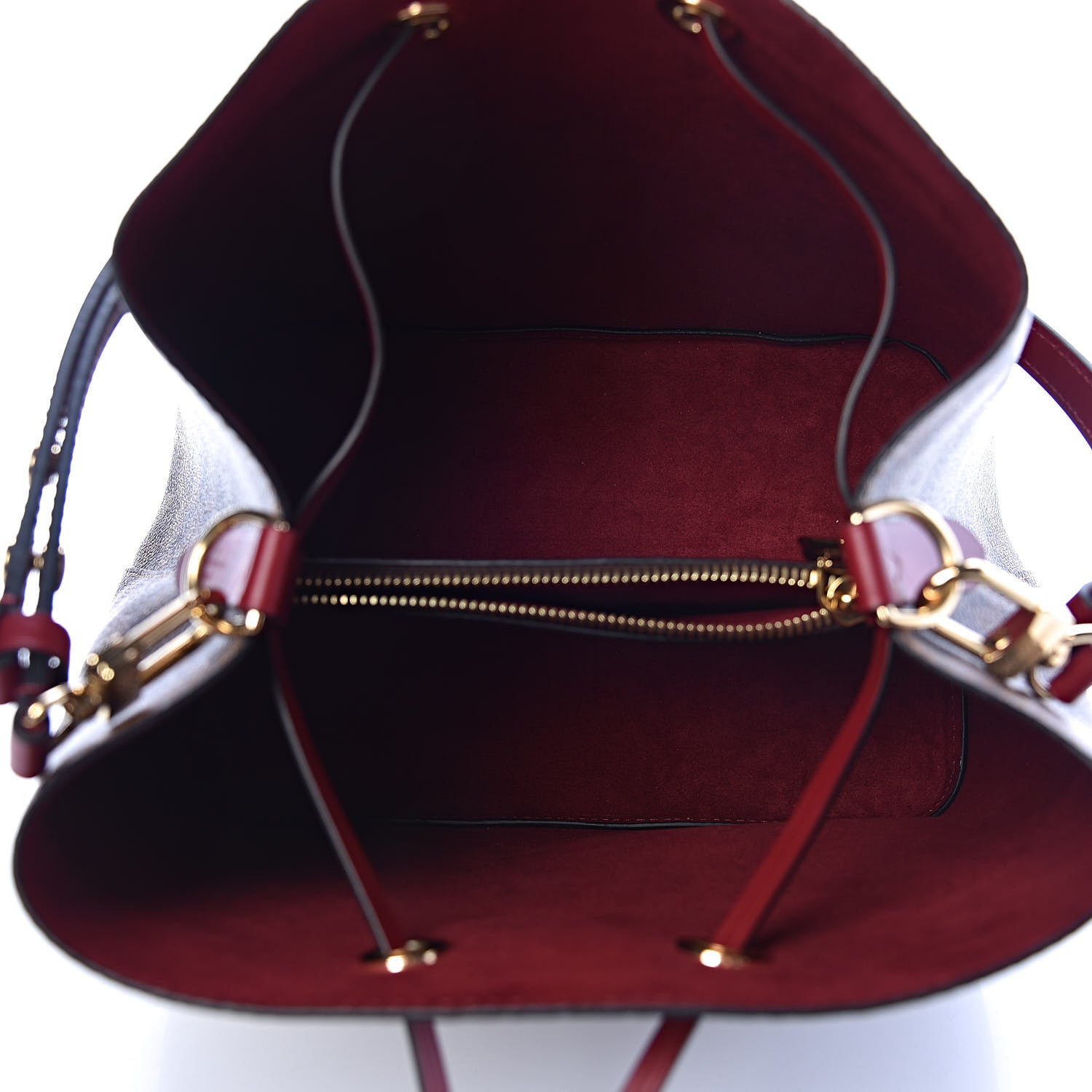 Louis Vuitton Damier Ebene Neonoe MM Cherry Berry 5 of 10
