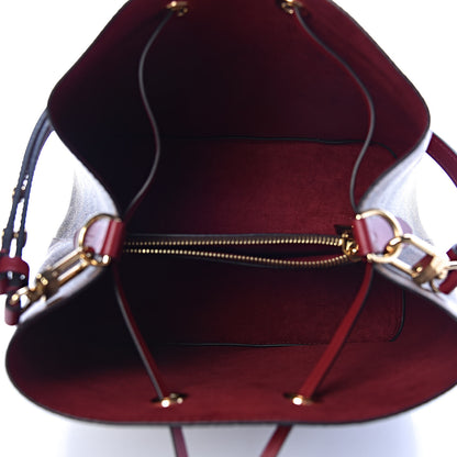 Louis Vuitton Damier Ebene Neonoe MM Cherry Berry 5 of 10