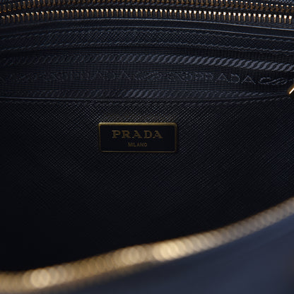 Prada Saffiano Medium Galleria Double Zip Tote Black 6 of 9