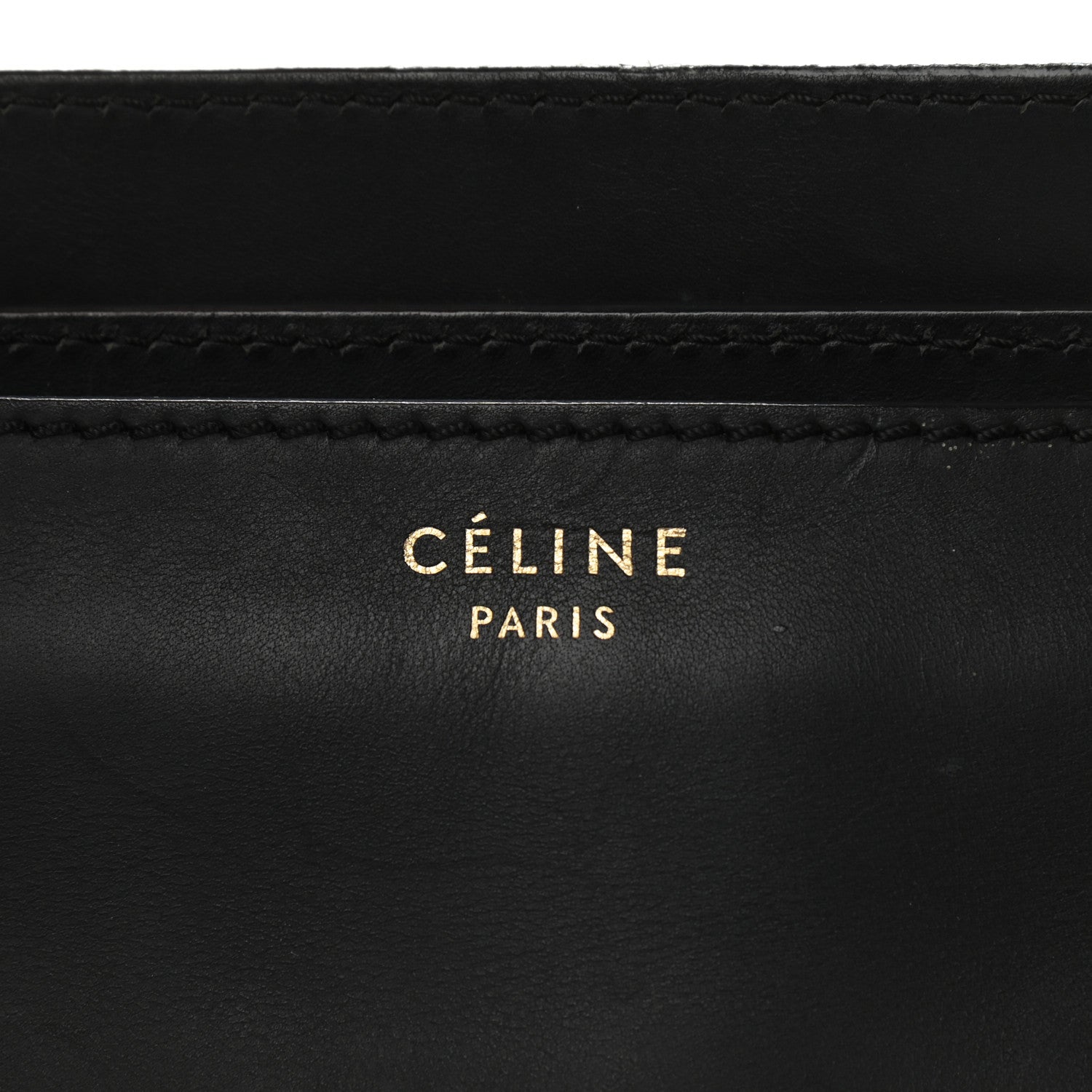Celine Smooth Calfskin Shrunken Lambskin Medium Tri-Color Luggage White 5 of 20